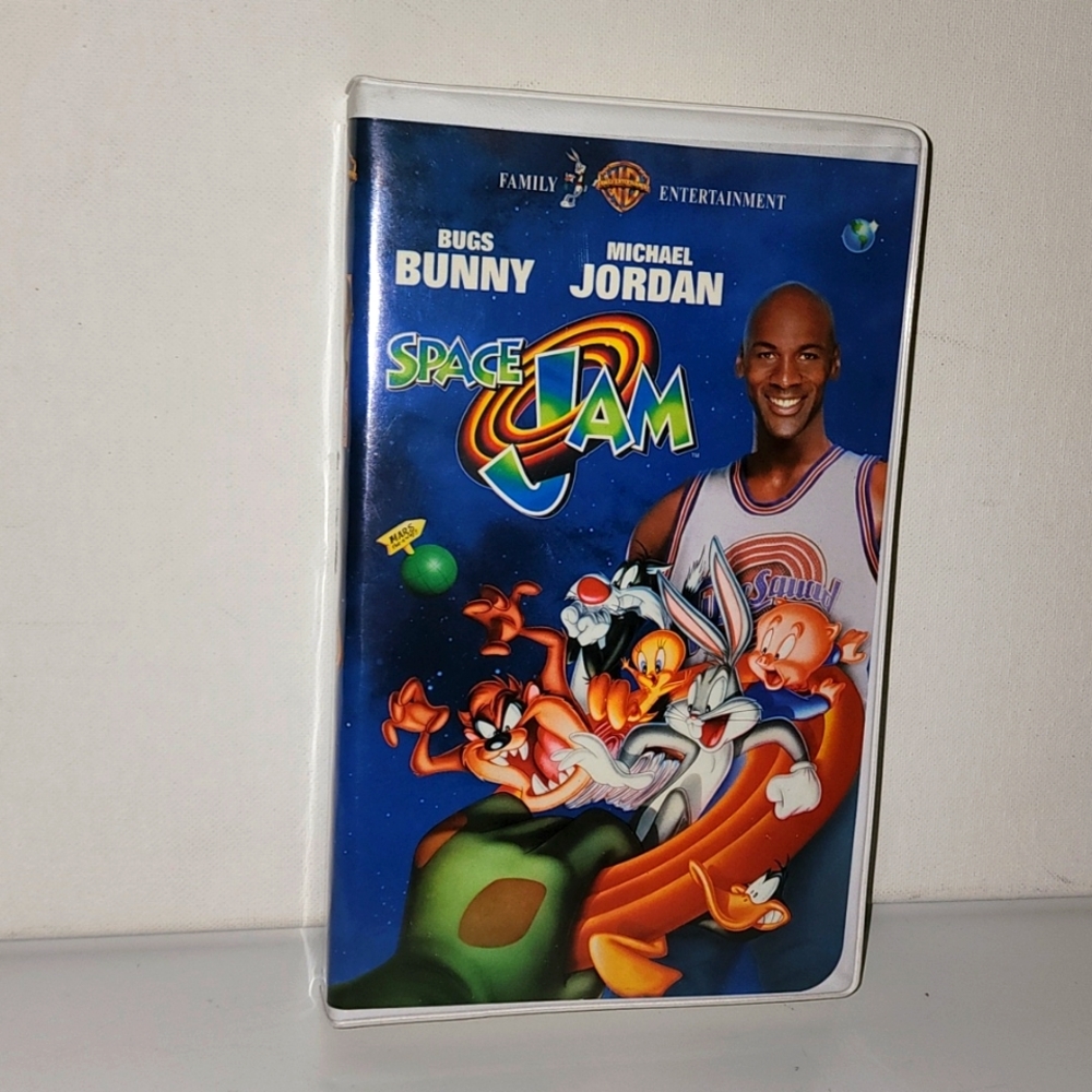 Space Jam Bundle 1996 - Space Jam (Clam) VHS Tape & Soundtrack CD - Picture 11 of 13